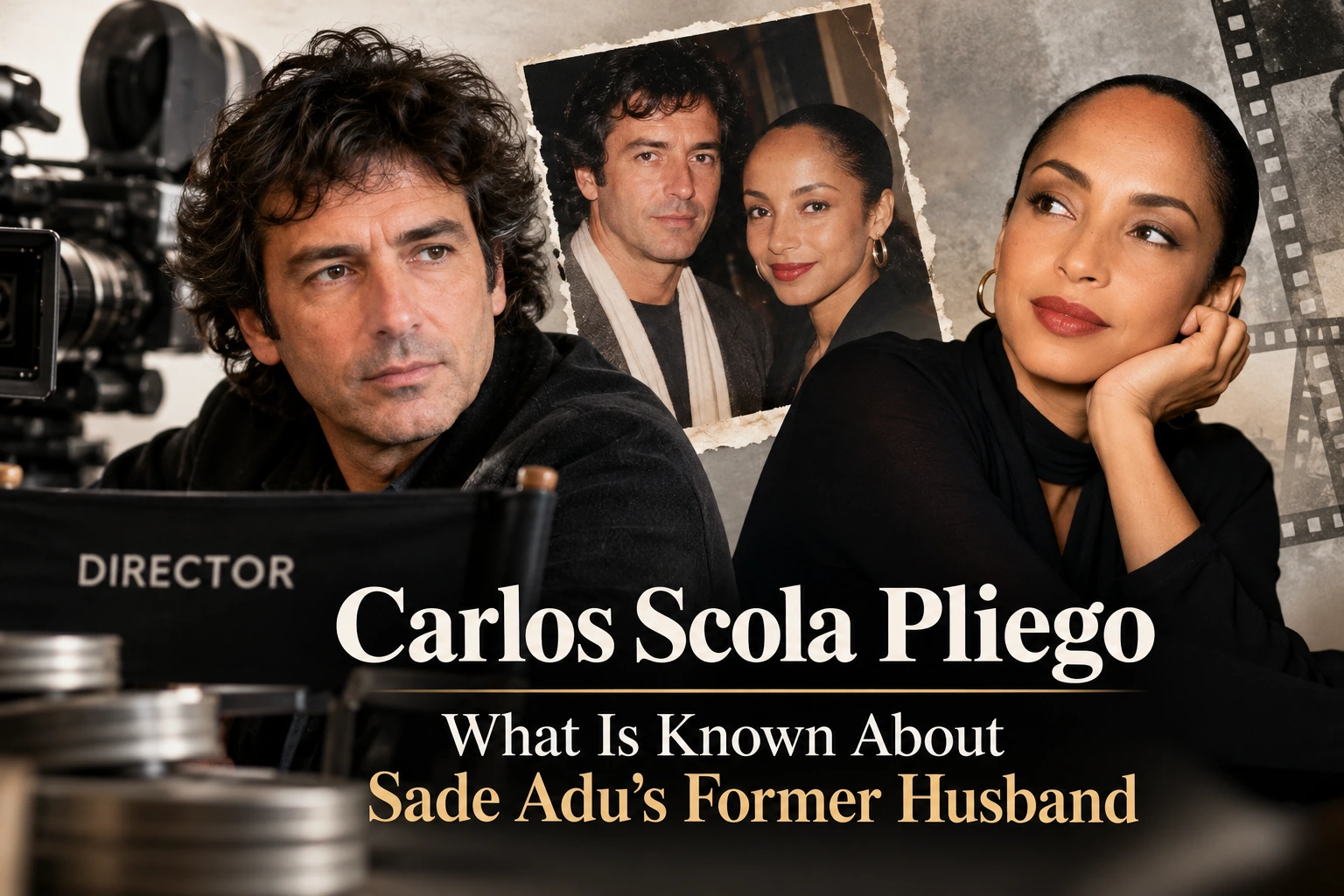 Carlos Scola Pliego: Sade Adu’s Former Husband and Filmmaker