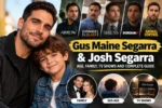 Gus Maine Segarra and Josh Segarra feature image with family details and Josh Segarra’s roles in Arrow, Orange Is the New Black, Sirens, Scream VI, and Animal Control.